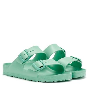 Birkenstock Arizona Eva Narrow Bold Jade Sandals - Green