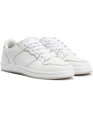 Ben Sherman Club Leather Trainers - White