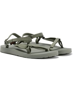 Teva Original Universal Slim Seagrass Sandals - Black