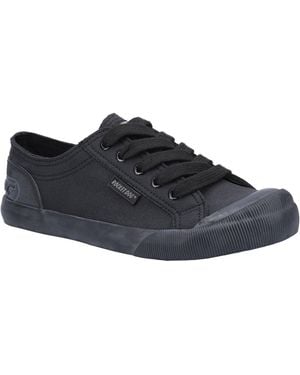 Rocket Dog Jazzin Fable Synthetic Trainers - Black