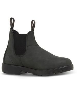 Hard Yakka Brunswick Leather Men's Nubuck Boots - Black