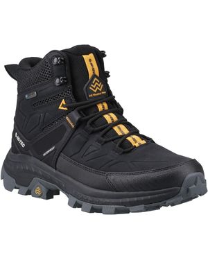 Hi-Tec Rainier Synthetic Hiking Boots - Black