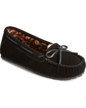 Sperry Top-Sider Reina Wildleder Hausschuhe - Schwarz