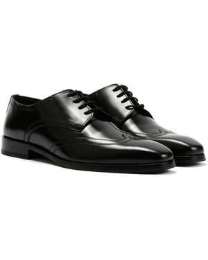 Ben Sherman Kingston Derby Shoes - Black
