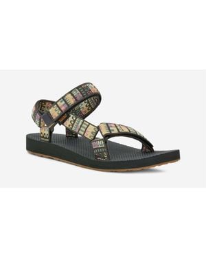 Teva Original Universal Damesgroene Sandalen - Zwart
