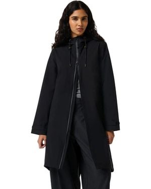HUNTER Originals Long Waterproof Jacket Rain Jacket - Black