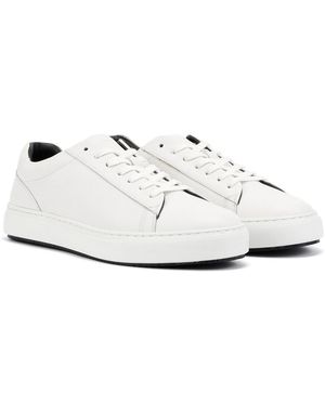 Ben Sherman Ace Cupsole Leather Trainers - White