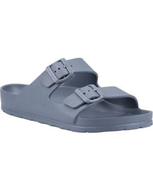 Hush Puppies Lenny Eva Steel Sandals - Blue