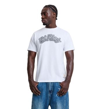 Ed Hardy Stay True Graphic Regular T-Shirts - White