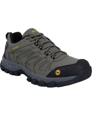 Hi-Tec Campana Low Polyurethane Dusty/Honey Hiking Shoes - Black