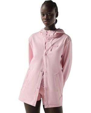 HUNTER Izzy Hooded Rain Jacket - Pink