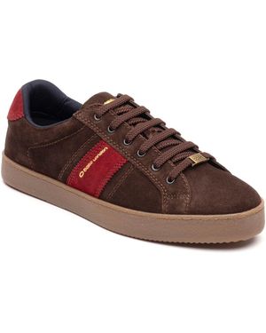 Base London Hopper Leather Trainers - Brown