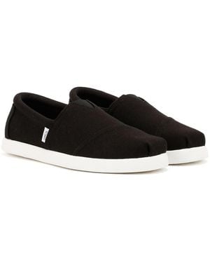 TOMS Alp Fwd Canvas Espadrilles - Black