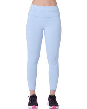 Skechers Gowalk Wear High-Waisted 7/8 Sports Leggings - Blue