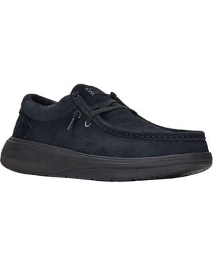 HEYDUDE Wally X Suede Shoes - Blue