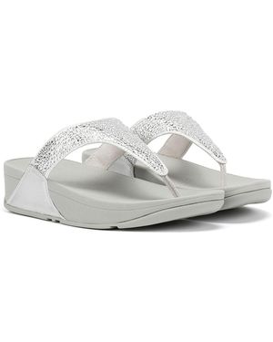 Fitflop Lulu Crystal Mix Sandalen - Weiß