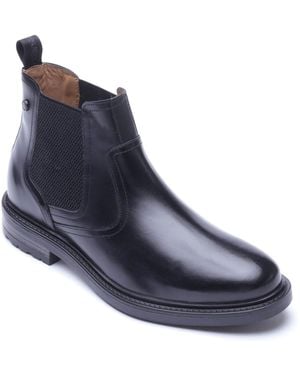 Base London Smith Leather Boots - Blue