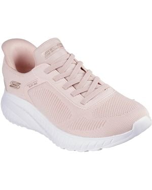 Skechers Bobs Squad Chaos Light Trainers - Pink