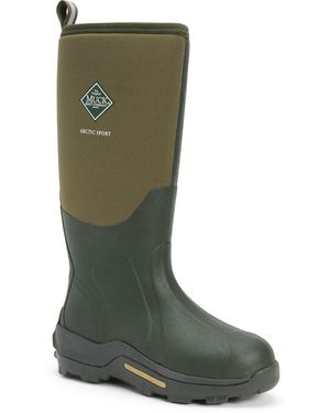 Muck Boot Arctic Sport Rubber Wellington Boots - Green