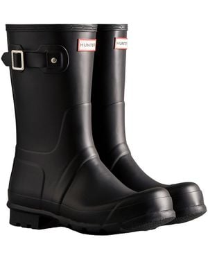 HUNTER Original Short Wellington Boots - Black