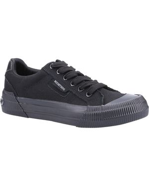 Rocket Dog Cheery Canvas Trainers - Black
