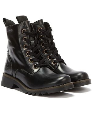 Fly London Ragi Black Boots