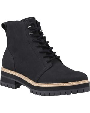 TOMS Wylder Leather Boots - Black