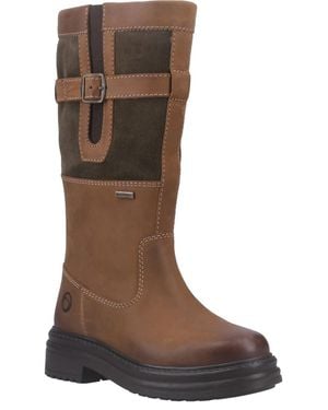 Cotswold Broadwell Leather Boots - Brown