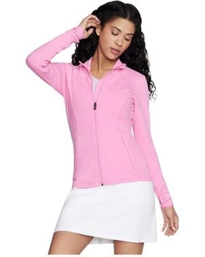 Skechers Performance Gowalk Wear Mesh Jacket Nylon - Pink