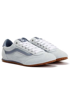 Vans Super Lowpro Suede Light Trainers - Blue