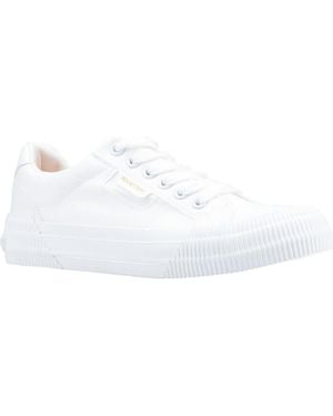 Rocket Dog Cheery Canvas Trainers - White