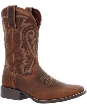 Durango Westward Leather Prairie Boots - Brown
