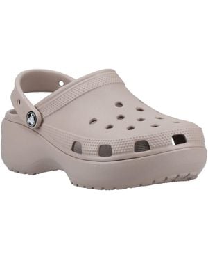 Crocs™ Classic Platform Clogs - Grey