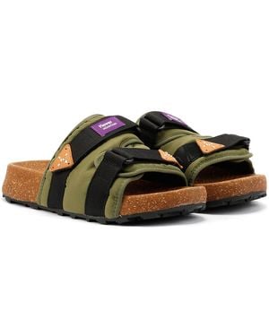 Flower Mountain Niwa Nylon Slides - Black