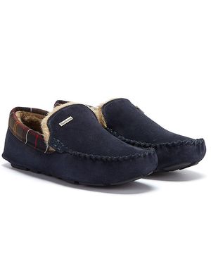 Barbour Uomo Pantofole Monty - Blu