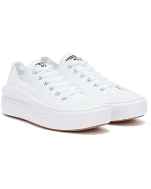 Converse Move Platform Ox Trainers - White