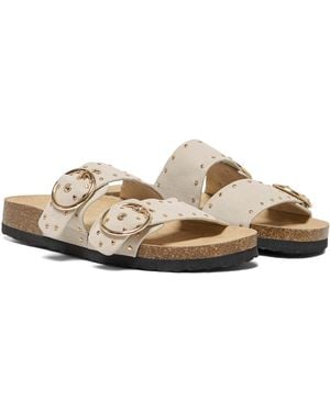 ONLY Maxi-15 Synthetic Cream Sandals - Natural