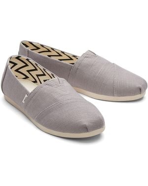 TOMS Alpargata Jute Morning Dove Espadrilles - Grey