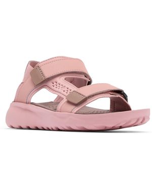 Columbia Peakfreak Roam Sandal Polyester Eraser/Mocha Sandals - Pink