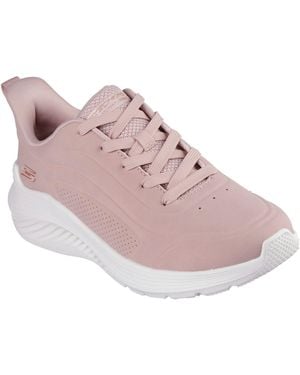 Skechers Bobs Sport Squad Waves Just Wading Blush Trainers - Pink