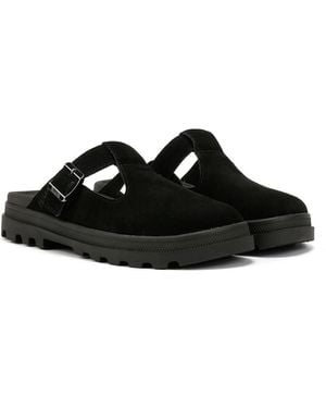 Palladium Dunelite Pyla Wildlederschuhe - Schwarz
