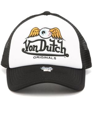 Von Dutch Trucker Boston Cappelli Bianchi - Nero
