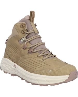 Hi-Tec Fuse Trek Mid Synthetic /Whitecap/Warm Hiking Boots - Brown