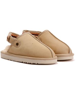 Osprey The Constellation Suede Sand Slippers - Green