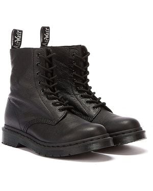 Dr. Martens Unisex 1460 Pascal Mono Lace Up Boots Black