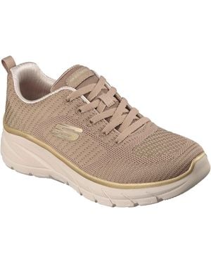 Skechers Fashion Fit 2.0 Polyester Taupe/ Trainers - Grey