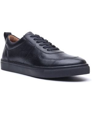 Hush Puppies Ciro Leather Trainers - Blue