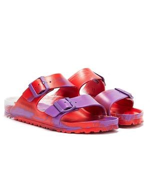 Birkenstock Arizona Eva Multicolour Bright Violet Sandals - Purple