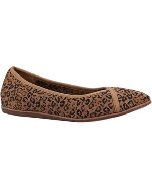 TOMS Katie 100% Cotton Flats - Brown
