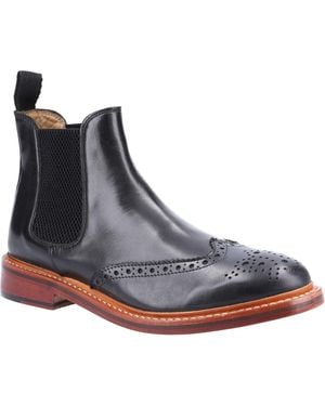 Cotswold Siddington Farbe lederstiefel - Blau